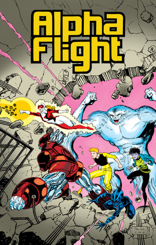 Alpha Flight by Mantlo & Lee Omnibus (main cover)