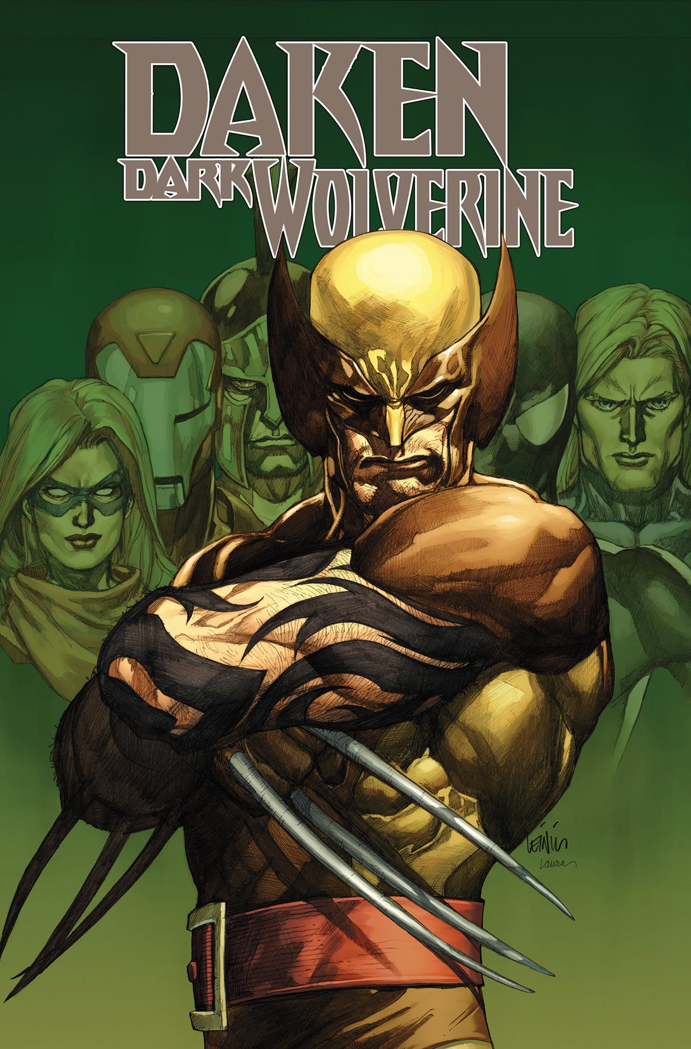 Daken: Dark Wolverine Omnibus (main cover)