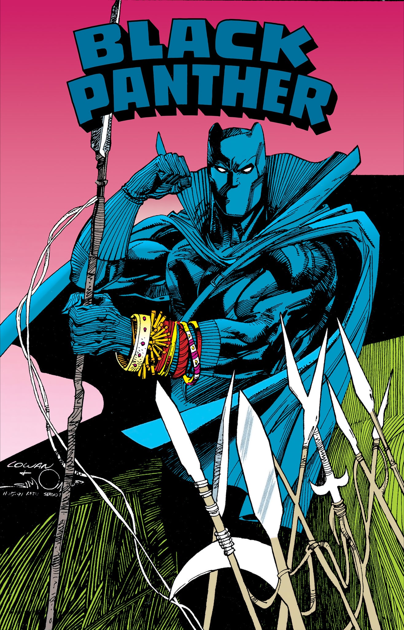 Black Panther: Panther's Prey Omnibus (main cover)