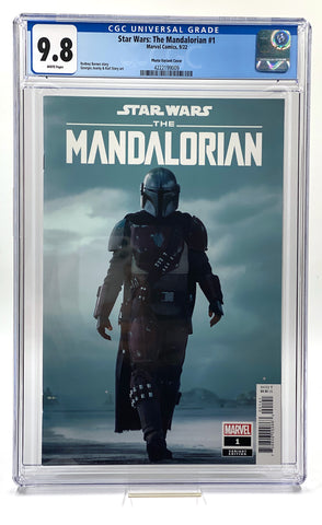 Star Wars The Mandalorian #1 photo variant cover