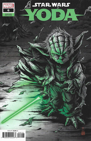 Star Wars Yoda Issue 6 1:25 incentive variant Takashi Okazaki