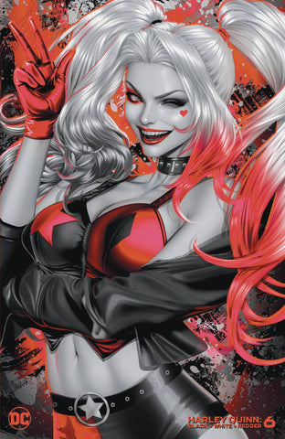 Harley Quinn: Black & White & Redder #6 - Arial Diaz variant