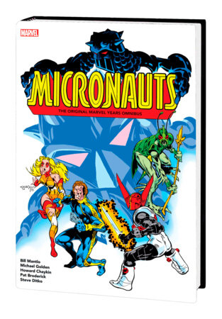 Micronauts The Original Marvel Years Omnibus Vol 1 Golden DM cover