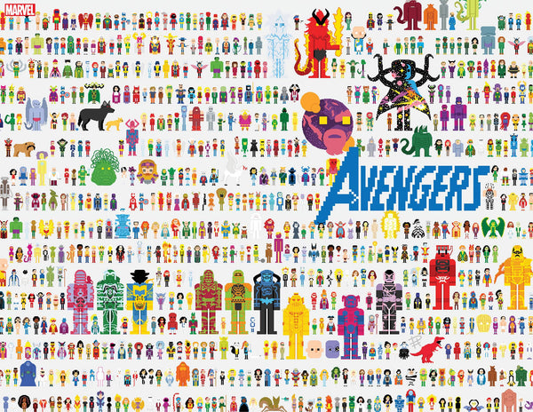 Avengers sixty six Hainsworth connecting wraparound 8-bit variant