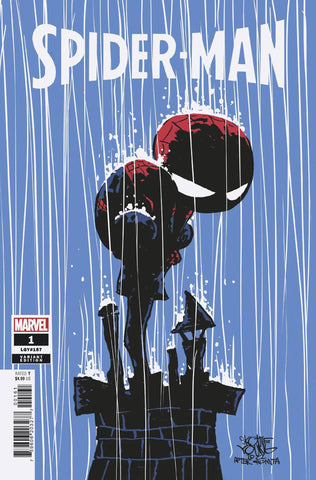 spider-man number one 2022 Scottie Young variant cover