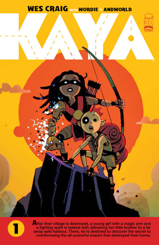Kaya issue one from Wes Craig