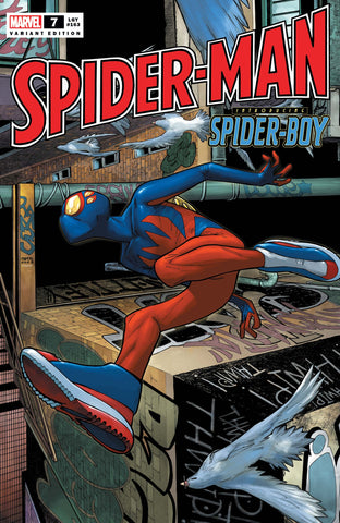 Spider-man #7 Ramos Spoiler variant - 1st appearance Spider-boy